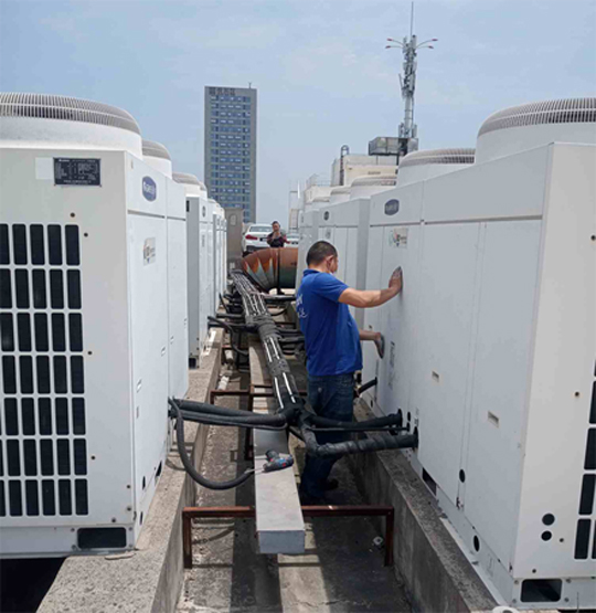 商洛中央空调制热和不制冷系统维修方法